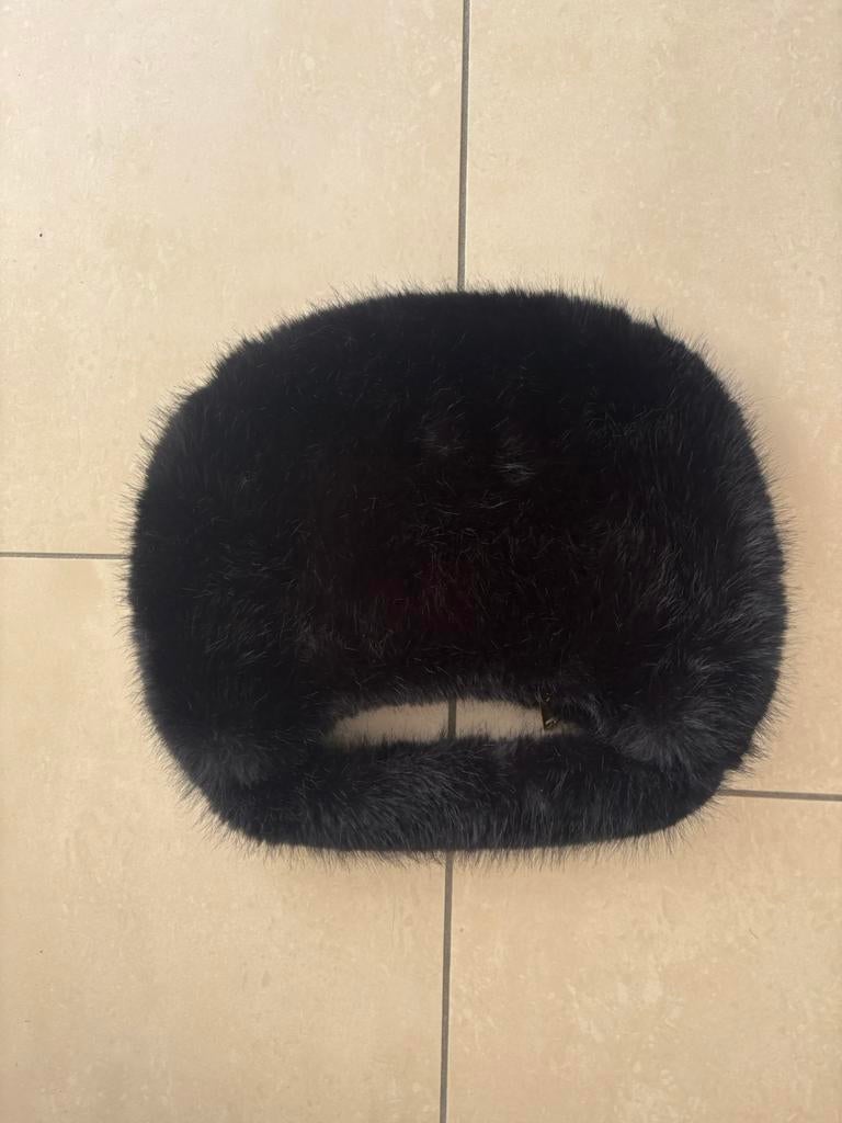 Nieuw zwart fake fur bont tas carnaval, Ophalen of Verzenden, Nieuw, Carnaval, Accessoires