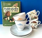 Paddestoelen/kop (pen)en schotels, Huis en Inrichting, Keuken | Servies, Gebruikt, Ophalen of Verzenden, Overige stijlen, Kop(pen) en/of Schotel(s)