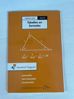 Tabellen en formules / tabellen boek, Boeken, Wiskunde A, Ophalen of Verzenden, Zo goed als nieuw, Noordhoff Uitgevers