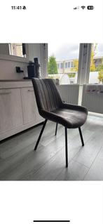 Eetkamerstoel Bruno Basalt - Pronto Wonen, Huis en Inrichting, Ophalen, Zo goed als nieuw, Eén, Stof