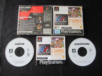 Motor Toon GP 2 + Gran Turismo PS1 Playstation 1 beschikbaar voor biedingen