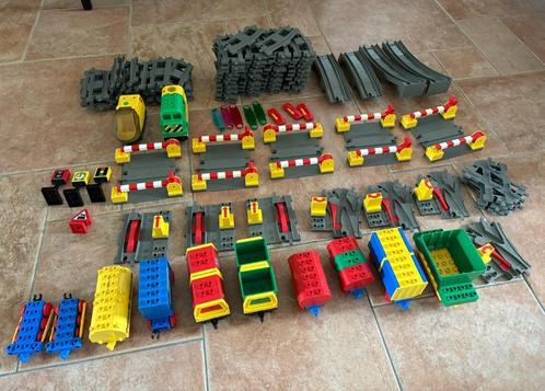 Lego duplo treinset + extra sets, Kinderen en Baby's, Speelgoed | Duplo en Lego, Gebruikt, Duplo, Ophalen of Verzenden