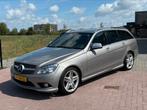 Mercedes-Benz C-Klasse CDI C220 AMG 2008 NAP, Automaat, 1800 kg, Zwart, Leder en Stof