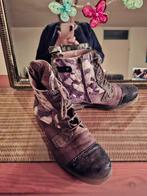 Moderne schoenen, geheel v leer mt 39, Kleding | Dames, Schoenen, Ophalen of Verzenden, Zo goed als nieuw, Bruin, Sneakers of Gympen