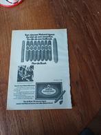 Advertentie van Ritmeester sigaren 1975, Ophalen of Verzenden, Zo goed als nieuw, Sigarenbandjes