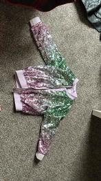 Maat 122 glitterjas, Ophalen of Verzenden, Zo goed als nieuw, Meisje, Jurk of Rok