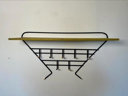 Mid century Pilastro kapstok, Huis en Inrichting, Woonaccessoires | Kapstokken, Gebruikt, Wandkapstok, Minder dan 100 cm, Metaal