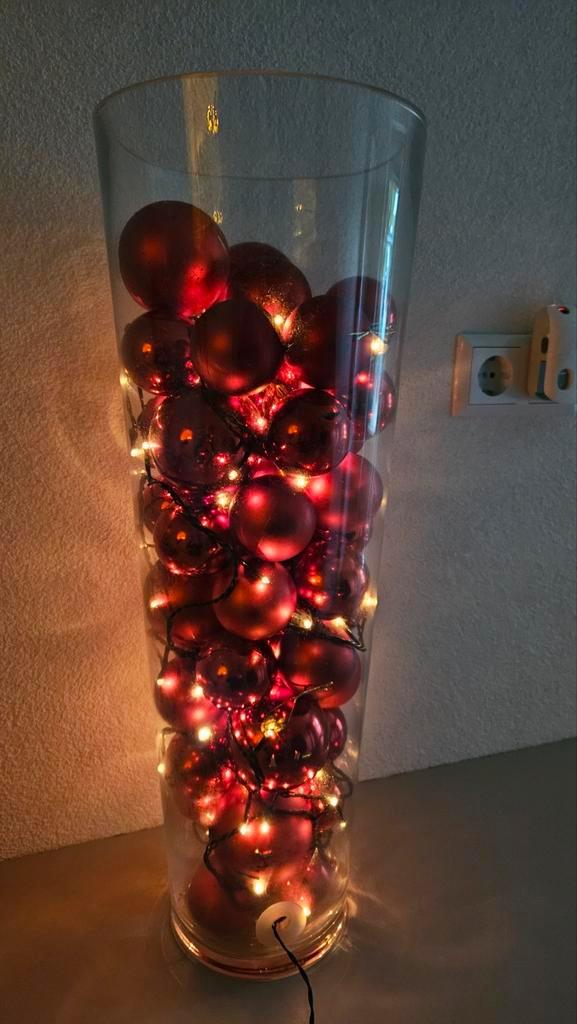 Decoratieve vaas, Diversen, Kerst, Zo goed als nieuw, Ophalen