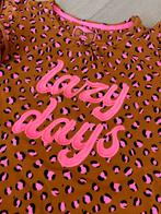 Z8 shirt meisjes maat 128 134 cognac met neon roze, Kinderen en Baby's, Verzenden, Zo goed als nieuw, Meisje, Shirt of Longsleeve
