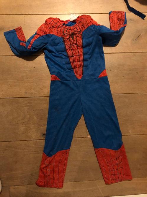 Spider-Man pak 104 110, Kinderen en Baby's, Carnavalskleding en Verkleedspullen, Gebruikt, Jongen of Meisje, 104 of kleiner, Ophalen of Verzenden