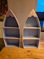 Bootvormige Wandplanken - Set van 2, Ophalen, Zo goed als nieuw