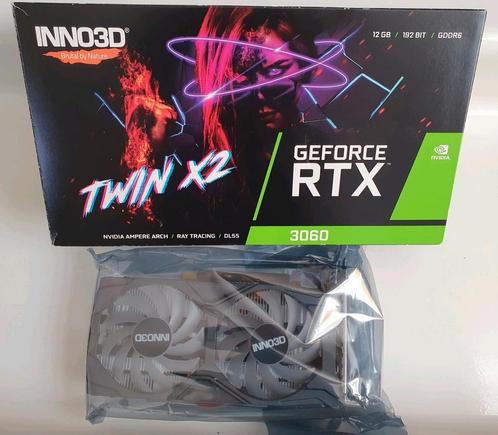 INNO3D GeForce RTX 3060 Twin X2, Computers en Software, Videokaarten, Zo goed als nieuw, Nvidia, PCI, GDDR6, Ophalen of Verzenden