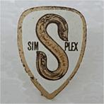 SP0139 Speldje Simplex-Amsterdam, Verzamelen, Speldjes, Pins en Buttons, Gebruikt, Ophalen of Verzenden