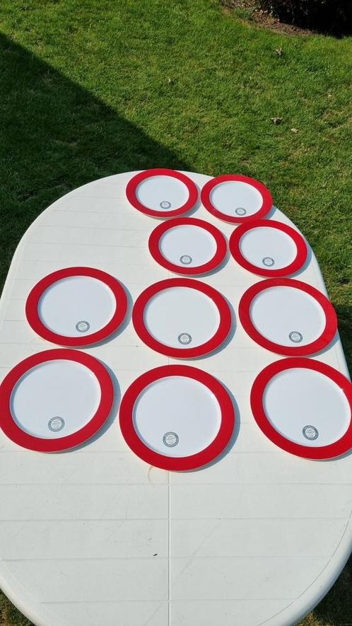 Mepal Rosti campingservies 10 borden 4 ontbijt 6 dinerborden, Caravans en Kamperen, Kampeeraccessoires, Nieuw, Ophalen of Verzenden