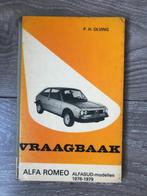 Vraagbaak Alfa Romeo Alfasud 1976-1979, Auto diversen, Ophalen of Verzenden