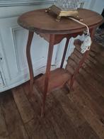 Antiek ovaal bijzettafeltje wijntafeltje, Ophalen of Verzenden