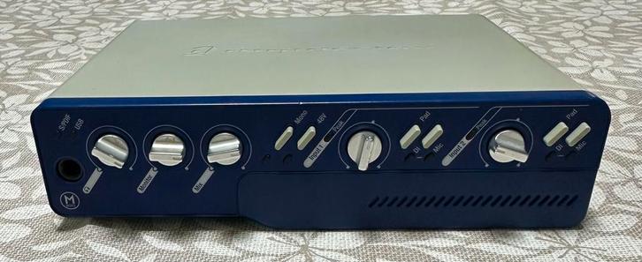 M-Audio Fast Track Ultra Audio Interface, Muziek en Instrumenten, Mengpanelen, Gebruikt, 5 tot 10 kanalen, Microfooningang, Ophalen of Verzenden
