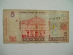 1147. Suriname, 5 dollars 2004., Postzegels en Munten, Bankbiljetten | Amerika, Los biljet, Zuid-Amerika, Verzenden