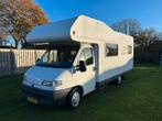 Hymer Camper uit 2002, Caravans en Kamperen, Campers, Standaard zit, Alkoof, Fiat, Bedrijf