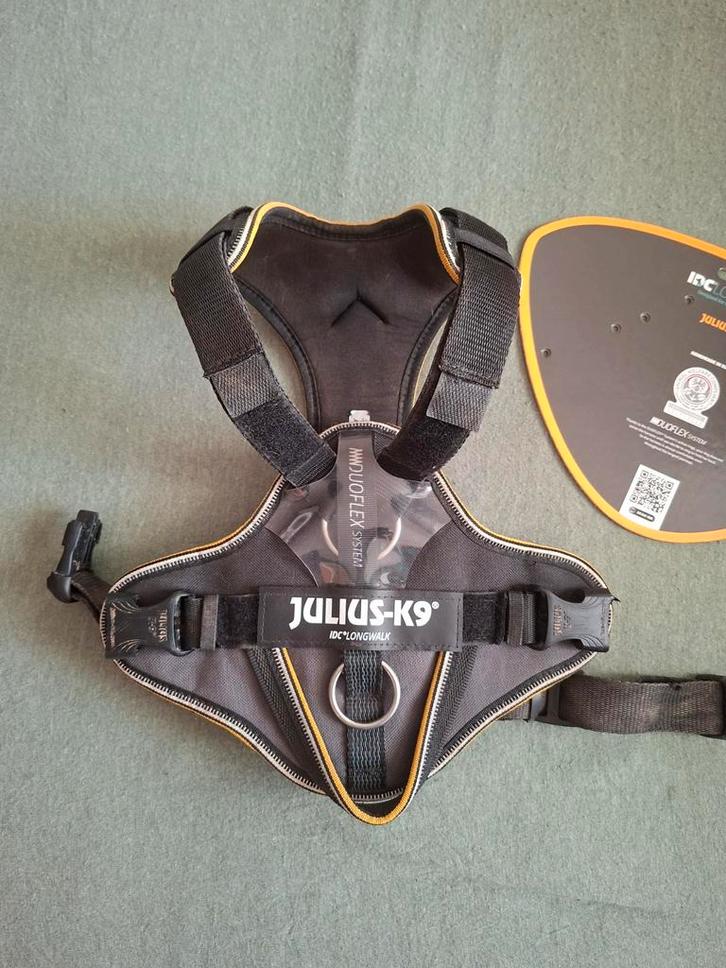 Julius K9 longwalk tuig XL, Dieren en Toebehoren, Hondenhalsbanden en Penningen, Zo goed als nieuw, Ophalen