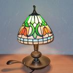 Oud lampje met gekleurd glas, Tiffany stijl, Minder dan 50 cm, Glas, Gebruikt, Ophalen