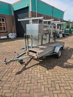 Steigeraanhanger met rolsteiger (geen compleet steiger), Ophalen, Gebruikt, ., .