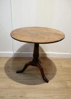 Antieke Engelse tilttoptafel, bijzettafel, 18e eeuw, Ophalen of Verzenden