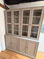 2 x HAVSTA  buffetkast met vitrinedeuren, grijsbeige, Huis en Inrichting, Ophalen, 200 cm of meer, 50 tot 100 cm, 25 tot 50 cm