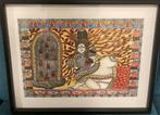Siva nandi madhubani art, Antiek en Kunst, Ophalen of Verzenden