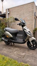 Piaggio Zip 4T 2V - 2017 - Geel Kenteken - 65km/u, Ophalen, Gebruikt, Overige typen, Piaggio