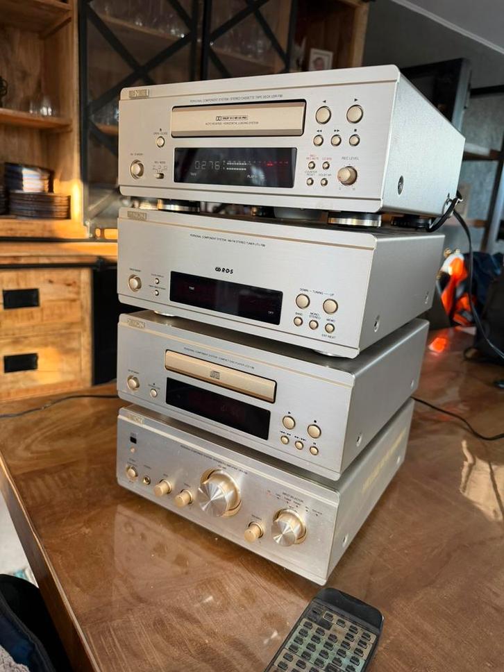 Denon stereo installatie F88 losse componenten, Audio, Tv en Foto, Stereo-sets, Zo goed als nieuw, Cassettedeck, Denon, Losse componenten