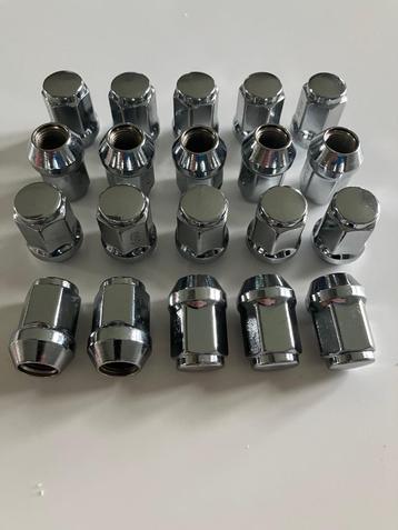 Dichte wielmoeren verchroomd 1/2 UNFx34 SW19 beschikbaar voor biedingen