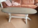 Salontafel ovaal, Huis en Inrichting, Tafels | Salontafels, Ophalen, Gebruikt, 100 tot 150 cm, Eikenhout