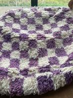 Poef paars blok, Ophalen of Verzenden, Zo goed als nieuw