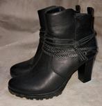Leuke stoere zwarte enkel laarzen maat 39, Ophalen of Verzenden, Zo goed als nieuw, Zwart