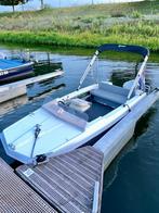 Consoleboot met trailer | Hobbyboot | Vaarbewijs vrij, Watersport en Boten, Ophalen, 10 tot 30 pk, Gebruikt, 3 tot 6 meter