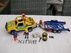 3618 Playmobil Pickup Met autoambulance aanhanger Zeldzaam, Ophalen of Verzenden, Zo goed als nieuw, Complete set
