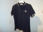 Stone Island zwarte polo witte accenten embleem 14Y, Verzenden, Gebruikt, Maat 170
