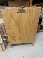 Wooden standing clipboard board, Huis en Inrichting, Kasten | Vitrinekasten, Ophalen, Nieuw, 50 tot 100 cm, Minder dan 25 cm
