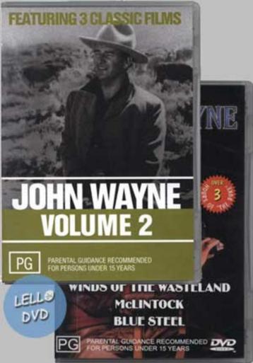 John Wayne volume 1 & 2 6 films, 2-DVD Set, niet NLO