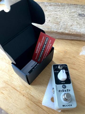 E-Lady Mooer micro series flanger beschikbaar voor biedingen