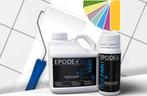 Epodex tegelverf 2k Polarwhite 6kg + Accessoires -set, Ophalen, Nieuw, Wit, Verf