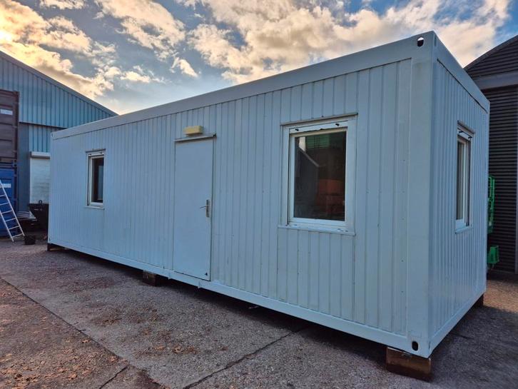 Bouwkeet / kantoorunit / directiekeet / woonunit 9x3m, Doe-het-zelf en Verbouw, Glas en Ramen, Nieuw, 160 cm of meer, Dubbelglas