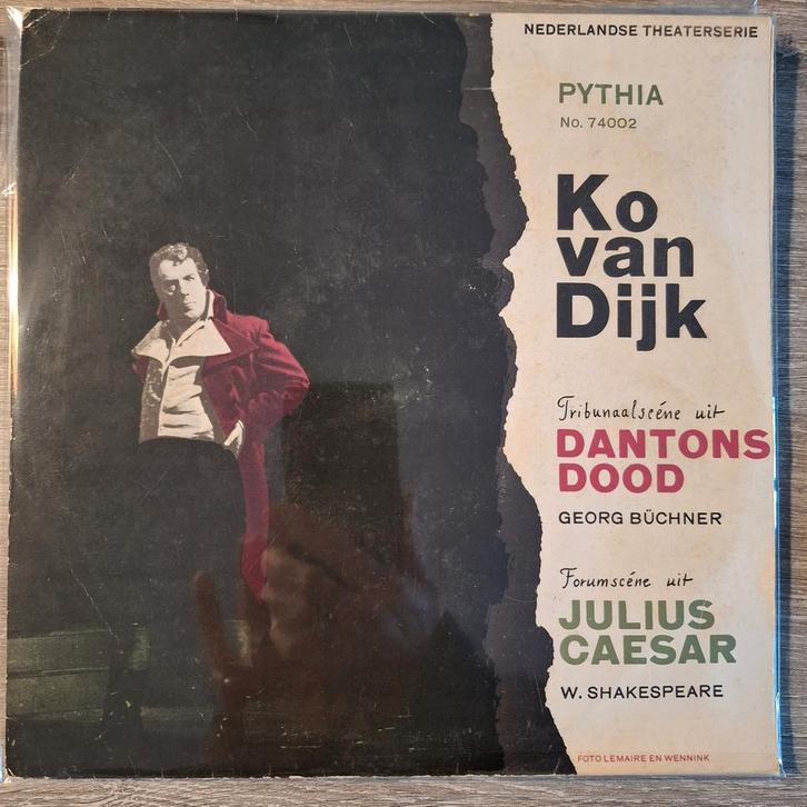 Ko van Dijk - Pythia No. 74002 - Theater LP, Cd's en Dvd's, Cd's | Overige Cd's, Gebruikt, Ophalen of Verzenden