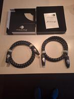 Xlr kabel,  2x 3 mtr, boaacoustic, Evolution black.xlr-8, Audio, Tv en Foto, Audiokabels en Televisiekabels, Ophalen of Verzenden