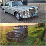MERCEDES 300SEL 3.5 V8 W109 / NEKAF M38A1 WILLYS JEEP, Auto's, Mercedes-Benz, Particulier, Te koop, Benzine
