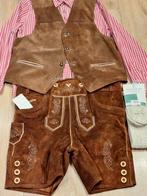 Lederhose 52 gilet leer overhemd kousen Tiroler, Kleding | Heren, Ophalen, Zo goed als nieuw, Maat 52/54 (L)