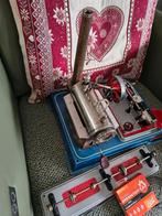 Grote Wilesco Stoommachine Set met vele accessoires, Hobby en Vrije tijd, Ophalen of Verzenden, Zo goed als nieuw, Groter dan 1:32