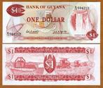 guyana 1 dollar 1989 unc, Postzegels en Munten, Bankbiljetten | Amerika, Zuid-Amerika, Verzenden