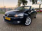Volkswagen Golf Cabriolet 1.4 TSI Navi Pdc Cruise Stoelv Tel, Voorwielaandrijving, Euro 5, Stof, Zwart